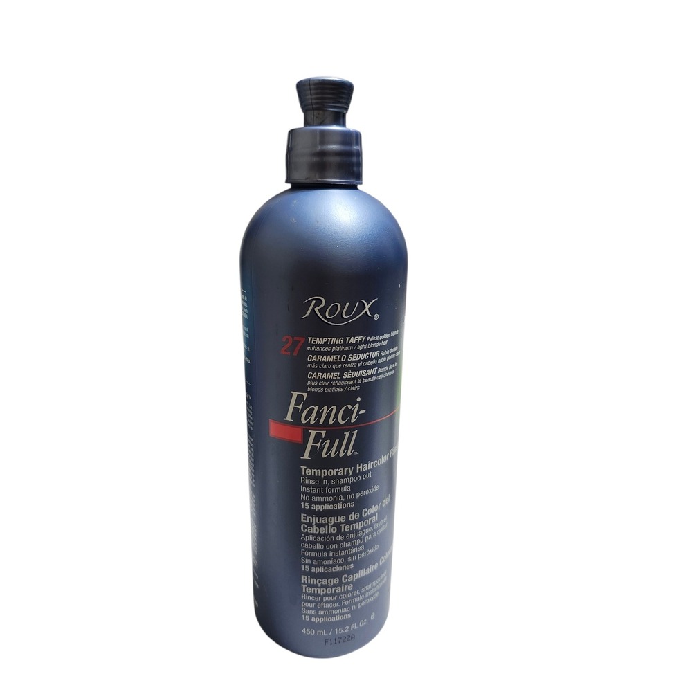 Roux Fanci-Full Temporary Haircolor Rinse 27‎ Tempting Taffy 15.2 fl oz Blonde